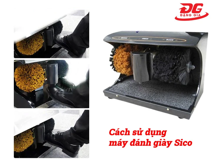 Cách sử dụng máy đánh giày Sico