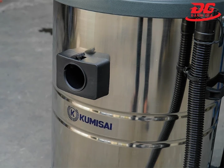 Thùng chưa inox máy hút bụi Kumisai KMS60H HEPA