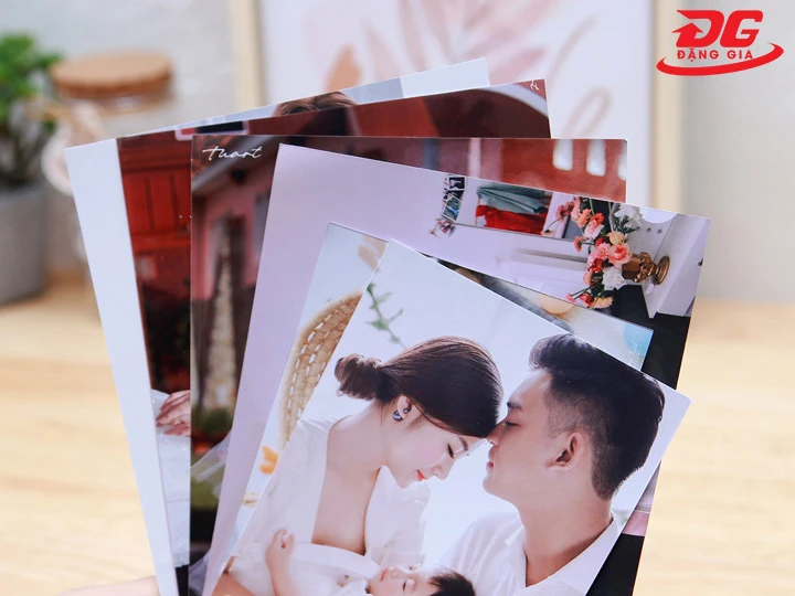 Ảnh ép lụa không có viền thừa