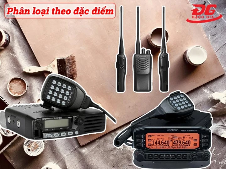 bộ đàm liên lạc Kenwood theo đặc điểm