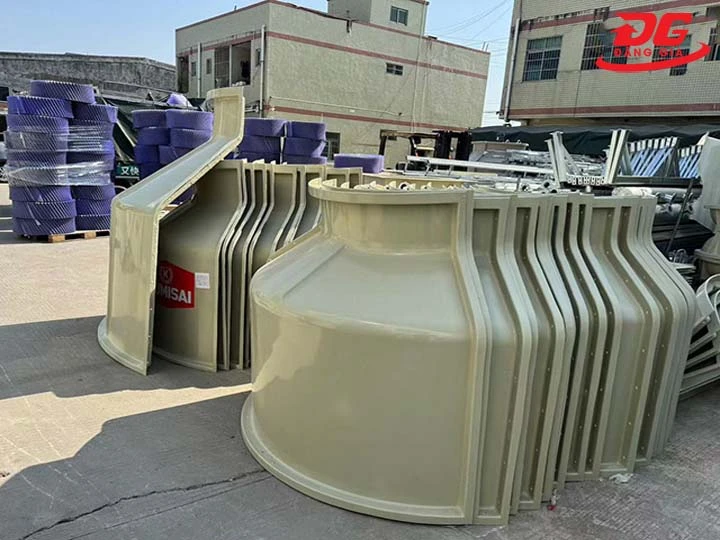 tháp giải nhiệt Kumisai KMS 125RT kết cấu chắc chắn