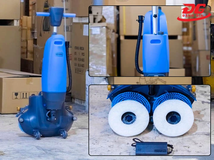 ứng dụng máy chà sàn liên hợp mini Kumisai KMS-E22