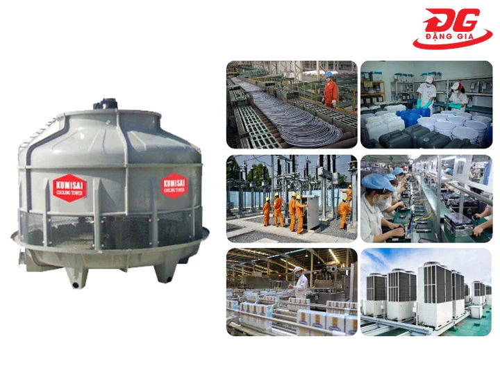 tháp giải nhiệt Kumisai KMS 125RT công suất lớn