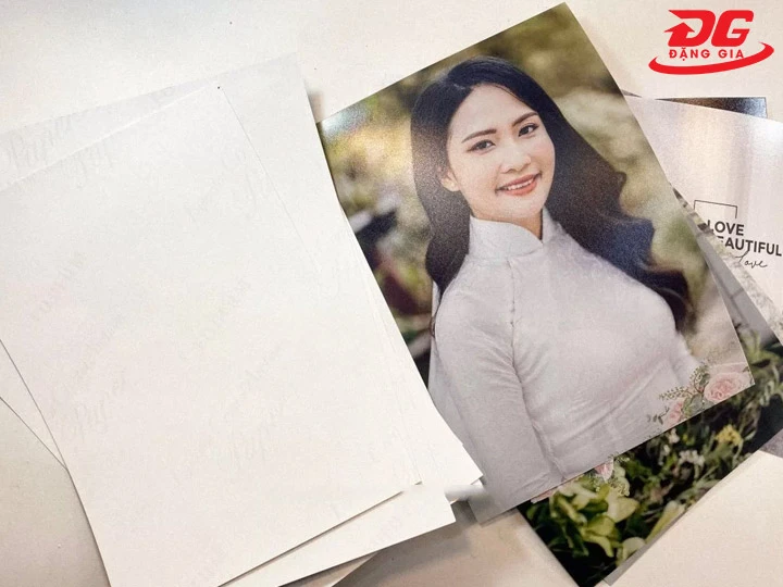 Ảnh ép lụa ép 1 mặt