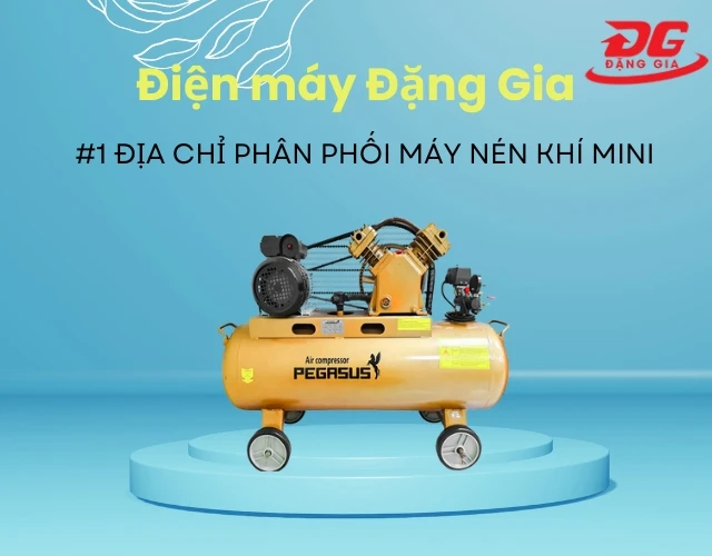 Mua máy nén khí mini chính hãng, giá tốt tại Đặng Gia