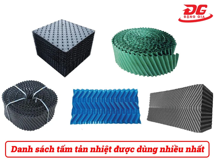 Danh sách tấm tản nhiệt