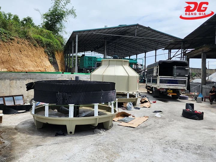 Lắp tấm làm mát