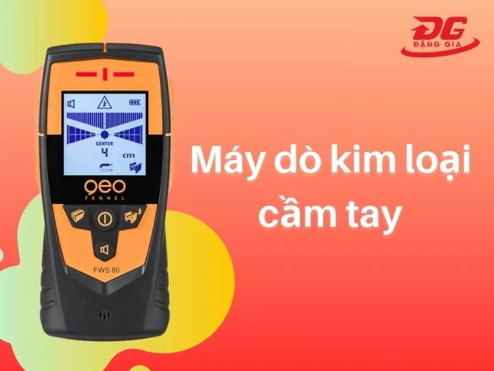 Máy dò kim loại cầm tay Đức nhỏ gọn, hiệu quả