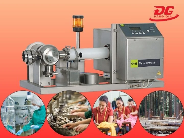 Ưu điểm và ứng dụng của máy dò kim loại công nghiệp Đức