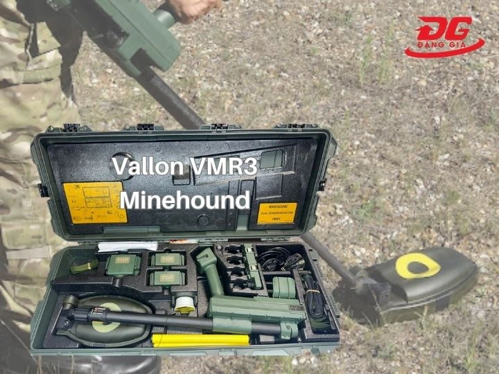 Ưu điểm và ứng dụng của máy dò kim loại quân sự Đức