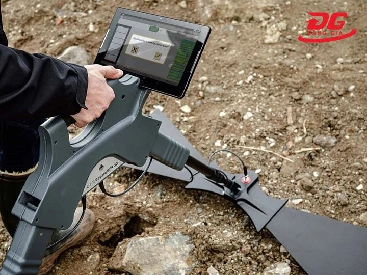Tìm hiểu máy rà kim loại của Đức 3D Gepard GPR OKM