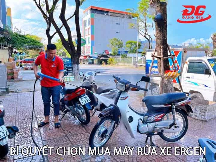 chọn mua máy rửa xe Ergen