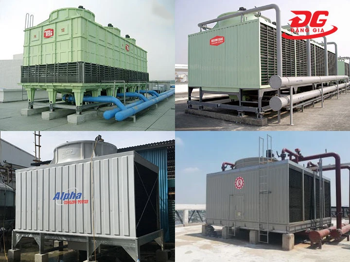 các thương hiệu tháp giải nhiệt vuông lớn