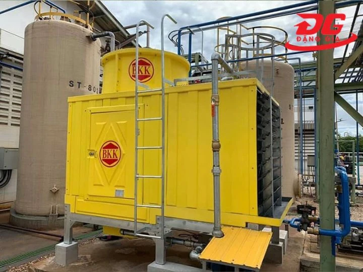 Kiểm soát nguồn nước cấp vào tháp giải nhiệt BKK