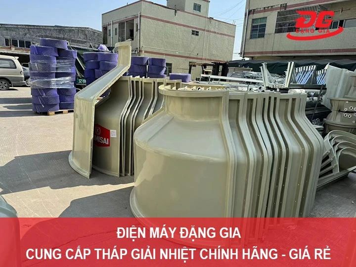 Đặng Gia cung cấp tháp giải nhiệt vuông chất lượng