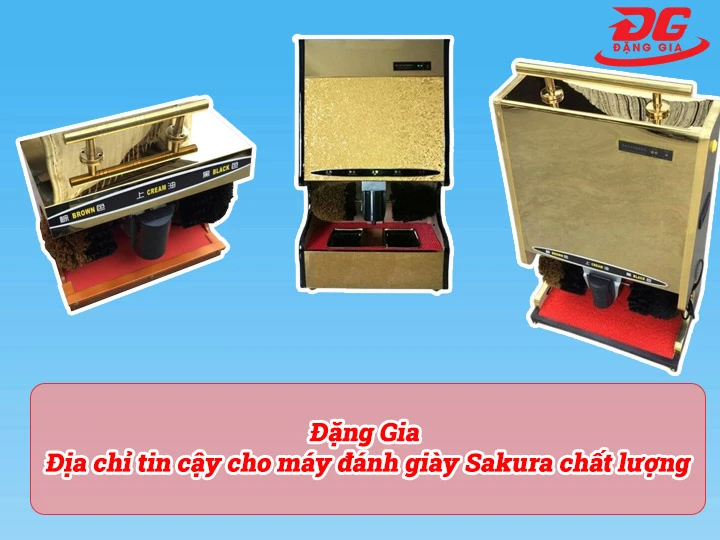 Đặng Gia phân phối máy đánh giày Sakura chính hãng
