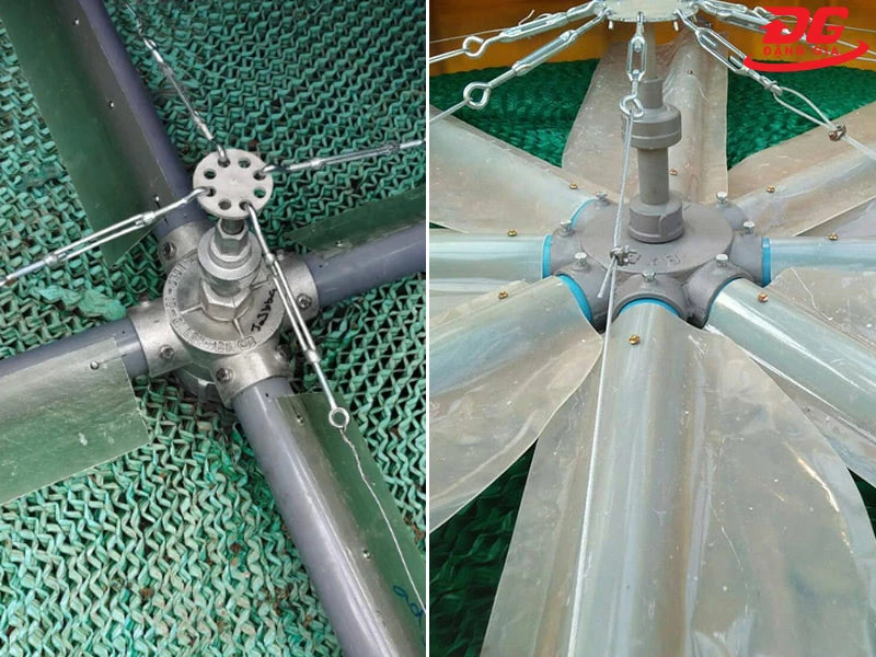 Cấu tạo và chức năng đầu chia nước tháp tản nhiệt