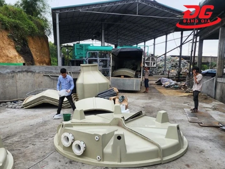 Cấu tạo và chức năng đế bồn tháp tản nhiệt