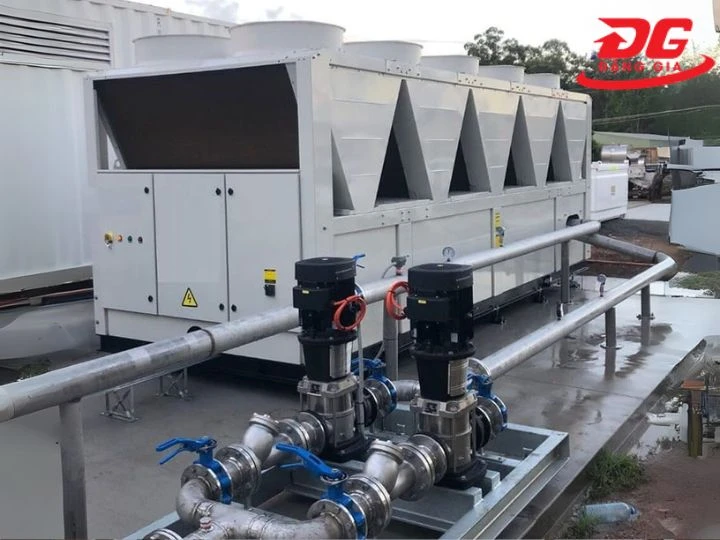 Hệ thống đường ống dẫn nước tháp tản nhiệt BKK