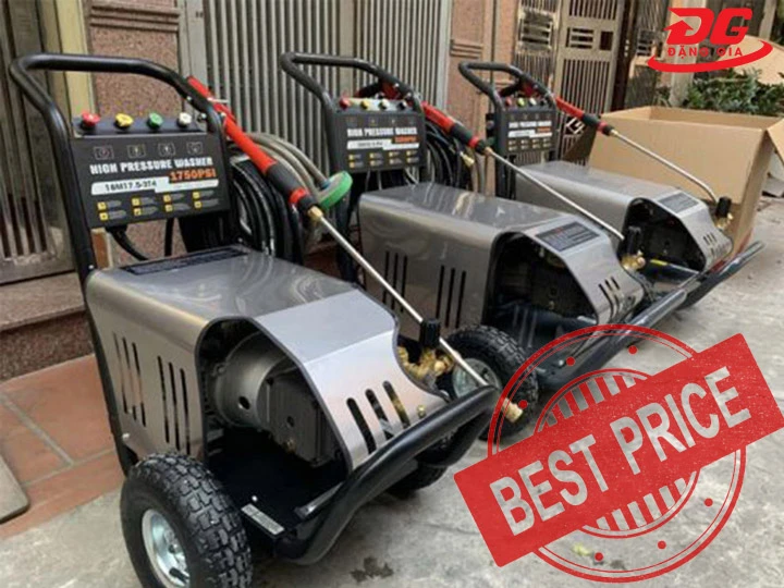 Giá máy rửa xe công nghiệp