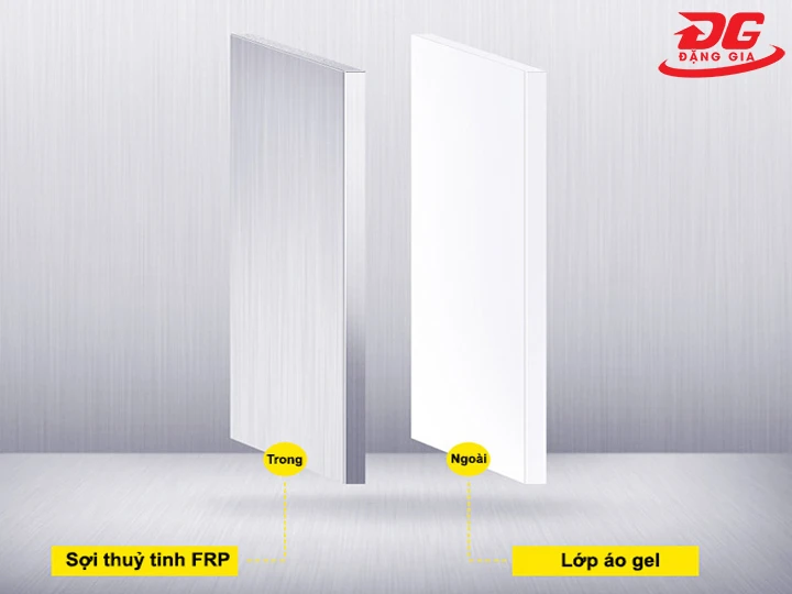 Thân vỏ tháp giải nhiệt nước BKK bền bỉ