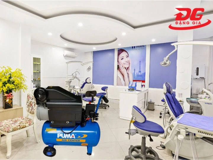 Máy nén khí mini chuyên dụng cho nha khoa