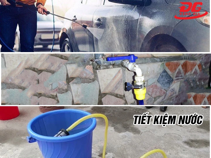 Máy rửa xe công nghiệp tiết kiệm nước