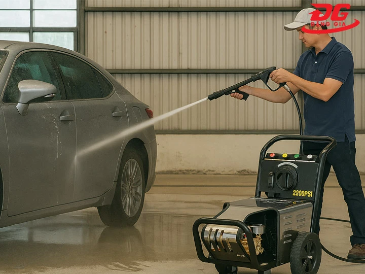 Máy rửa xe công nghiệp
