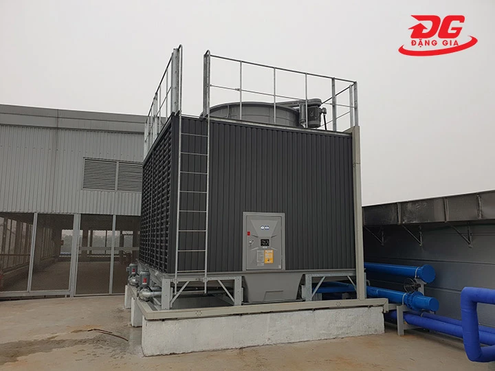 chọn tháp giải nhiệt vuông có công suất phù hợp