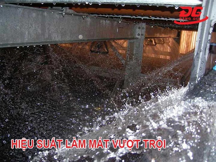 Tháp giải nhiệt vuông làm mát tốt