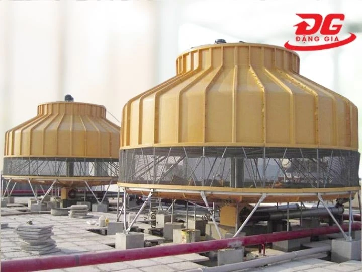 Đặc điểm nổi bật của tháp hạ nhiệt BKK dạng tròn
