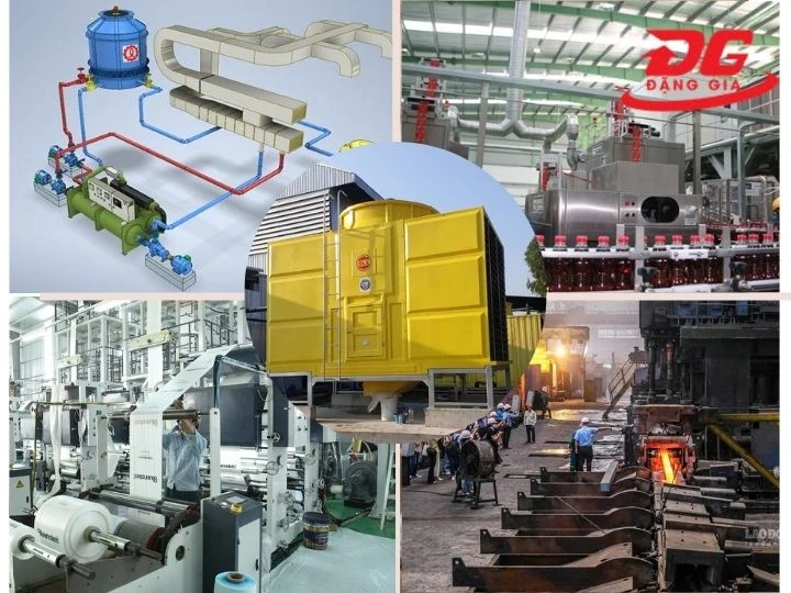 Ứng dụng đa lĩnh vực của tháp giải nhiệt BKK