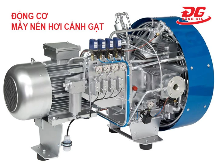 động cơ máy nén hơi cánh gạt