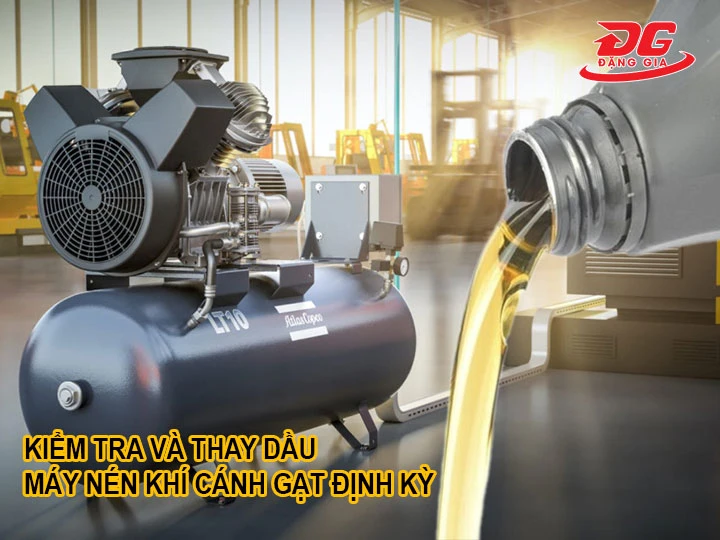 cần thay dầu máy định kỳ
