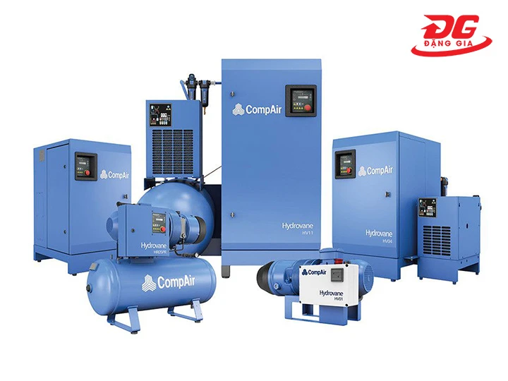 thiết kế của máy nén hơi cánh gạt