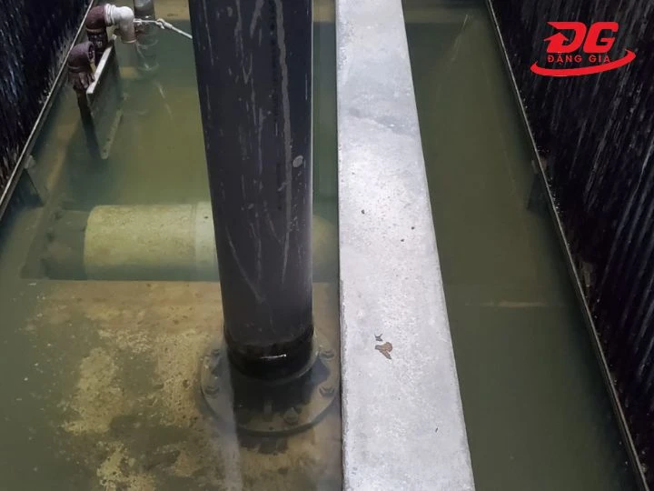 Xả đáy rút toàn bộ nước trong hệ thống