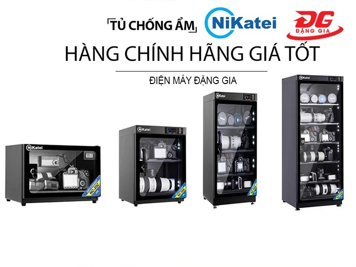 đặng gia cung cấp tủ chống ẩm Nikatei chính hãng