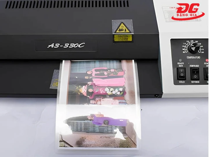 máy ép plastic Laminator A3 330C bảo vệ tài liệu tối đa