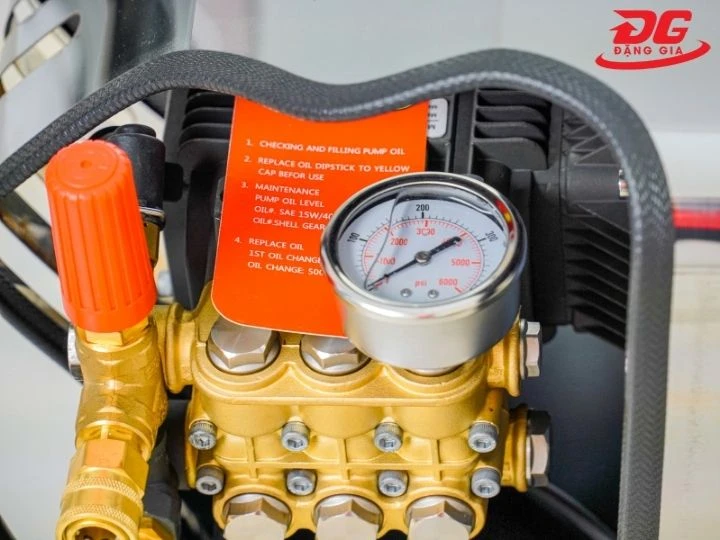 Phụ kiện máy rửa xe đồng hồ đo áp lực