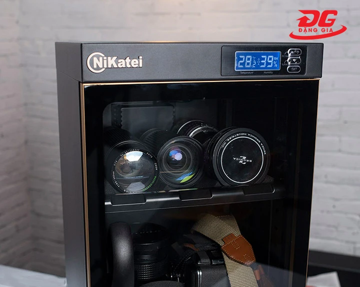 tủ chống ẩm Nikatei dạng điện tử