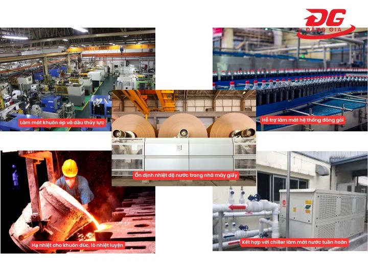 Vai trò của tháp giải nhiệt tròn