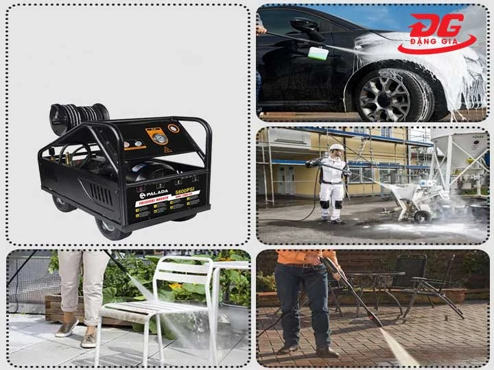 chọn máy cao áp rửa xe