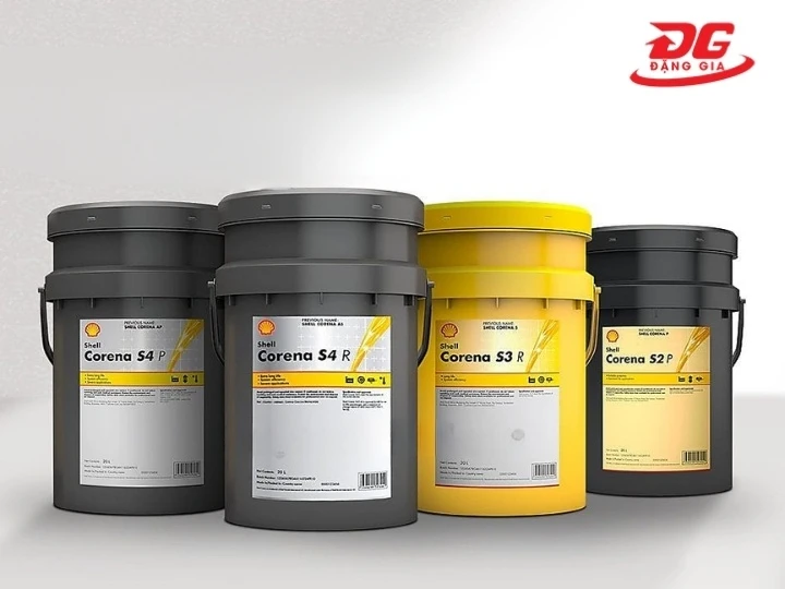 Các loại dầu máy nén khí mini Shell