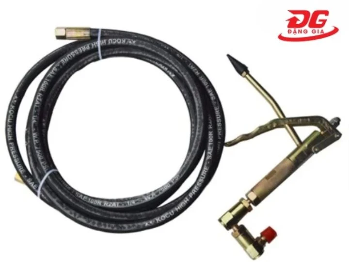 Cấu tạo dây dẫn mỡ của Kocu GZ-10 (20 lít)