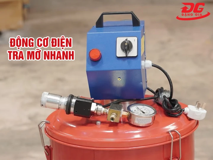 Động cơ điện máy bơm mỡ bằng điện