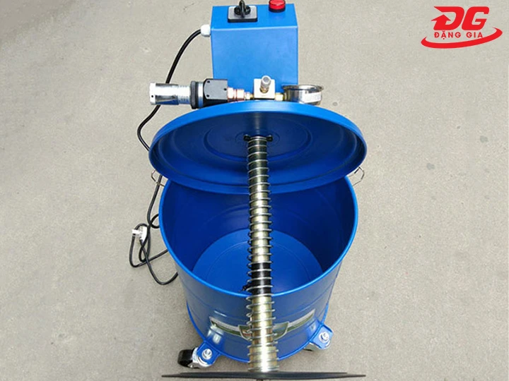 Kết cấu máy bơm mỡ bằng điện