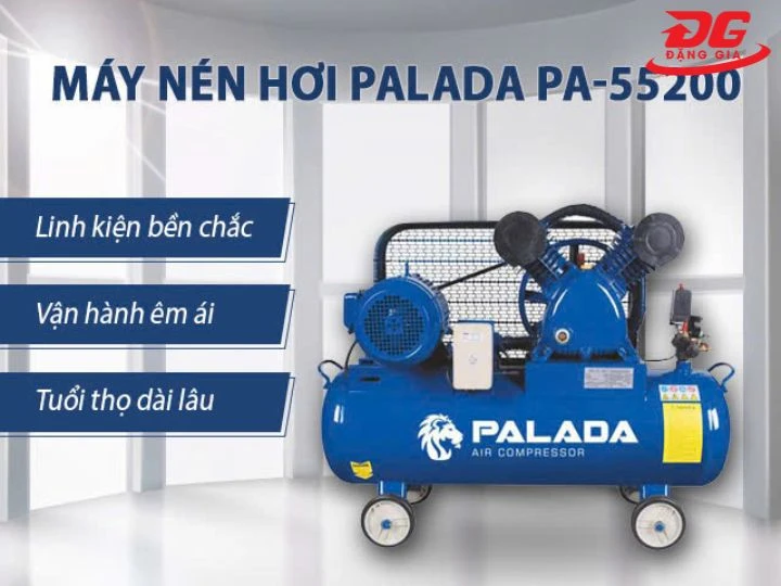 Máy nén khí 5hp Palada PA-55200