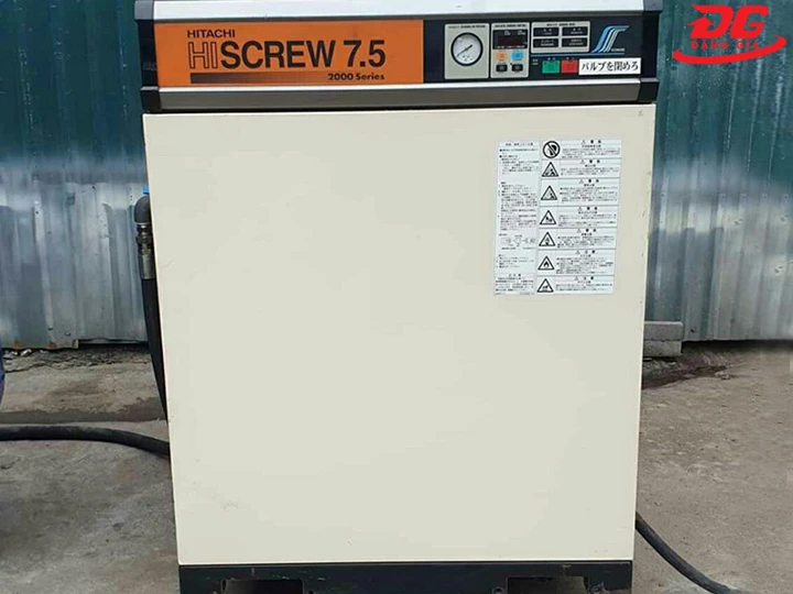 Tìm hiểu máy nén khí trục vít Hitachi 5HP