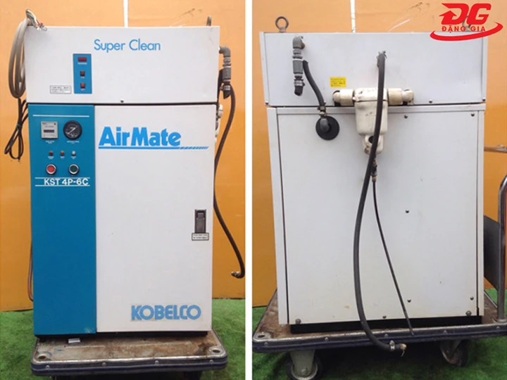 Tìm hiểu máy nén khí trục vít Kobelco KST-4P 6C
