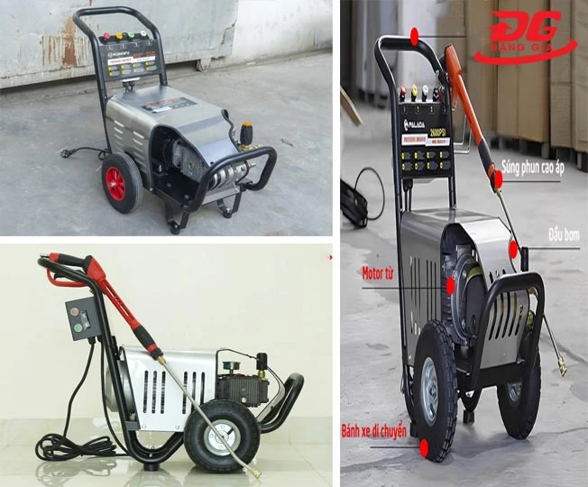 Máy rửa xe cao áp 3 -7.5kW